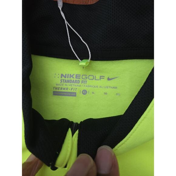 New Nike Golf Standard Fit Therma Fit Mens Quarter Zip Sz Xl - Picture 7 of 7